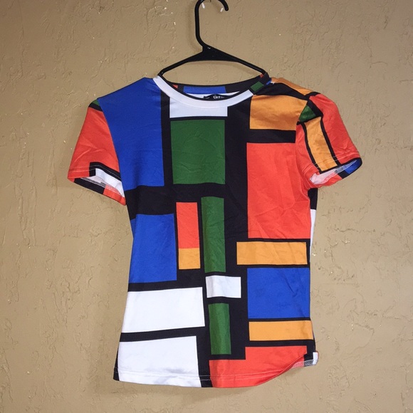 Color Blocked t-shirt - Picture 1 of 1